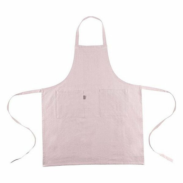 Linen &amp; More Keukenshort Indi Light Pink 75 x 90 cm