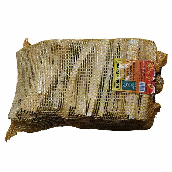 Golden Flame Aanmaakhout Naaldhout Latjes FSC 2,5 KG