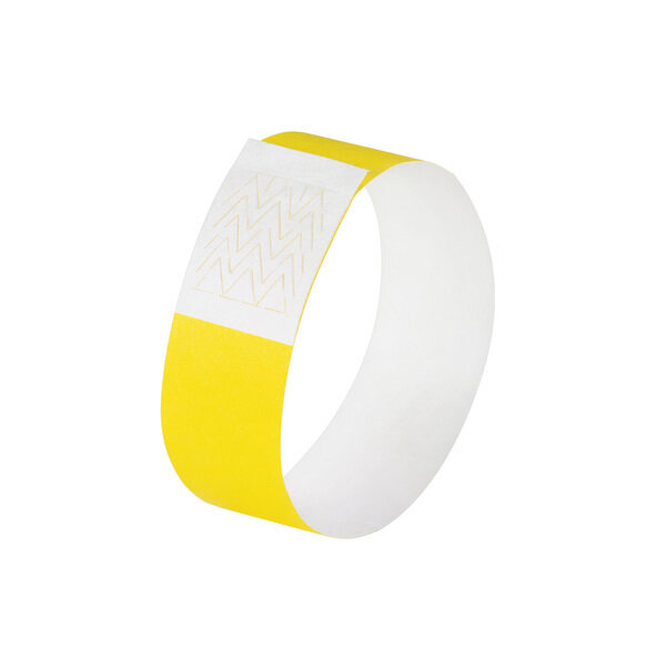 Sigel SI-EB213 Evenementenbandjes Super Soft, 255x25mm 120 Stuks Neon Geel