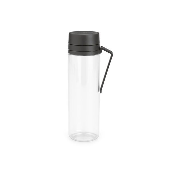 Brabantia Make &amp; Take Waterfles 0.5L Donkergrijs