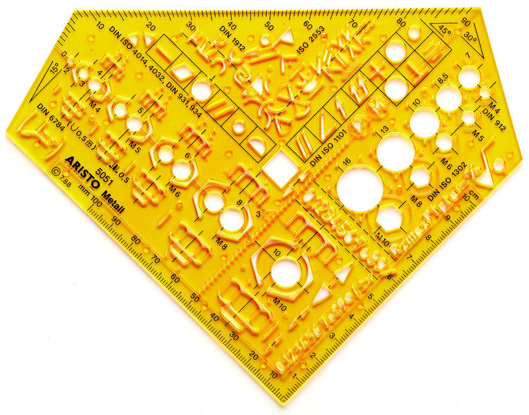 Aristo AR-5051 Sjabloon &quot;metaalbewerking&quot;