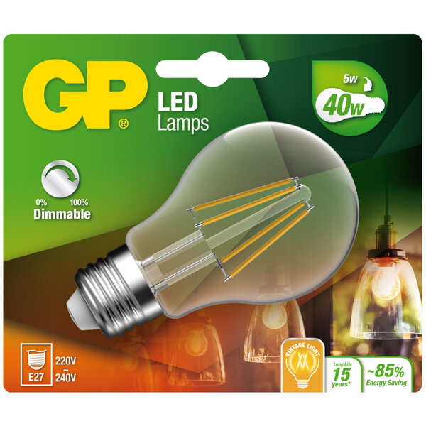 GP Lighting Gp Led Classic Fila. Db 5w E27