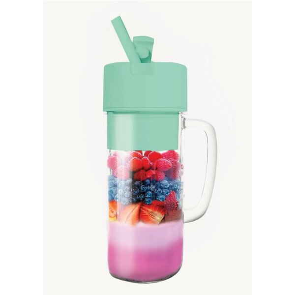 Mesa Living Drinkbeker Blender Mint/Transparant