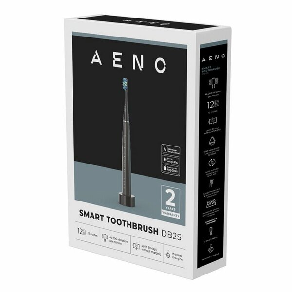 AENO ADB0002S Sonische Smart Elektrische Tandenborstel Zwart