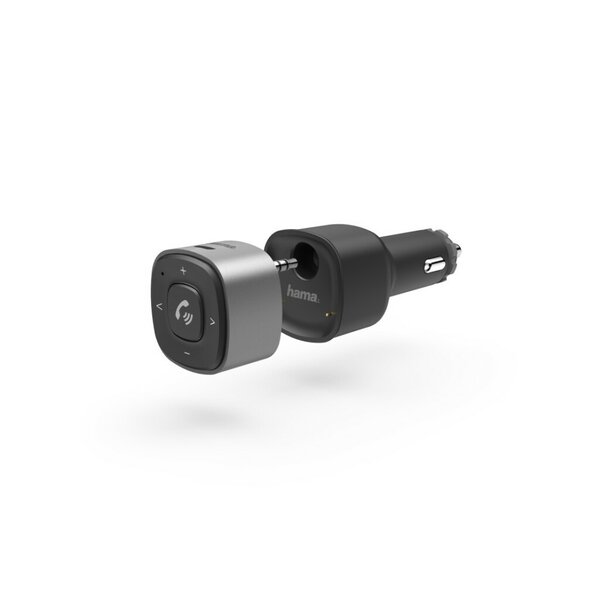 Hama Bluetooth&reg;-receiver Voor Auto Met 3,5-mm-stekker En USB-oplader