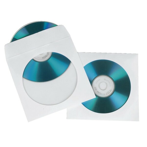 Hama Cd Sleeves Papier Wit 25 Stuks