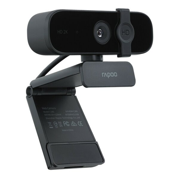 Rapoo XW2K Full HD 2K Webcam Zwart