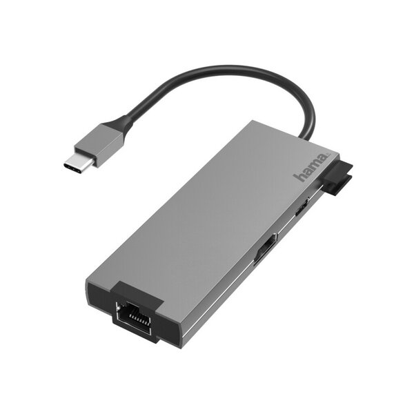 Hama USB-C-hub Multiport 5-poorts 2x USB-A USB-C HDMI&trade; LAN/ethernet