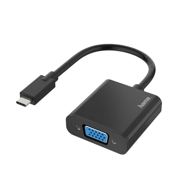 Hama Video-adapter USB-C-stekker - VGA-aansluiting Full-HD 1080p