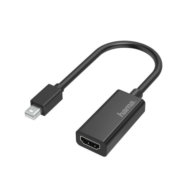 Hama Video-adapter Mini-DisplayPort-stekker - HDMI&trade;-aansluiting Ultra-HD 4K