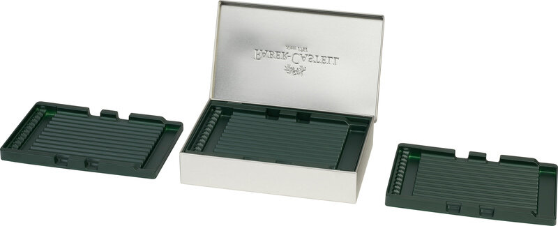 Faber Castell Bewaarblik voor 36 Potloden 3 Inleg Trays