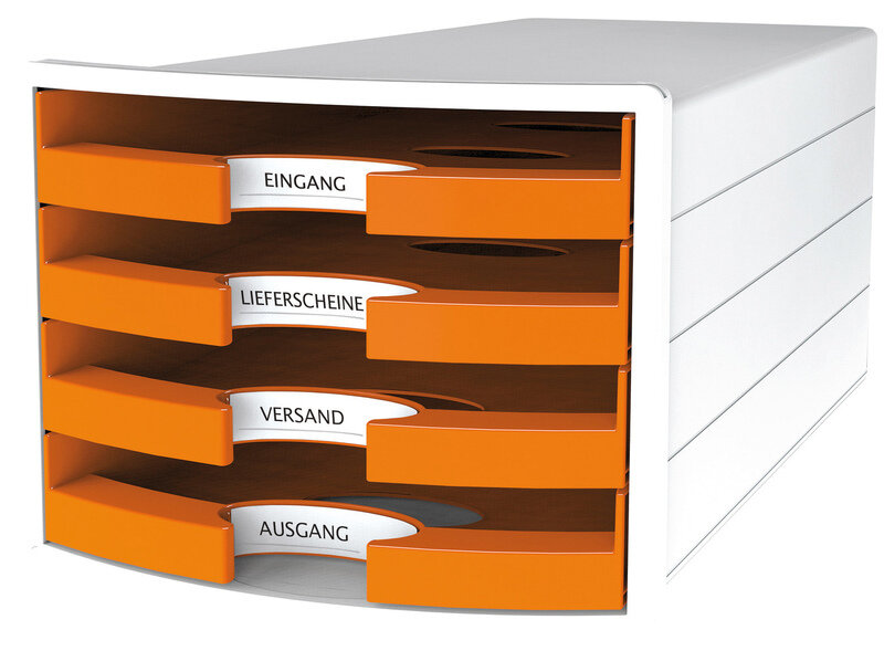 HAN HA-1013-51 Ladenkast Impuls Met 4 Open Laden Oranje