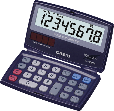 Casio SL-100VER Zakrekenmachine