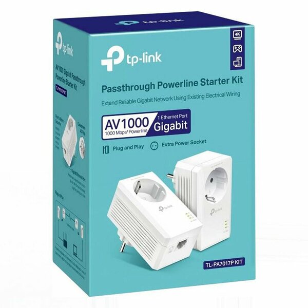 TP-Link TL-PA7017P Kit Powerline Starter Wit