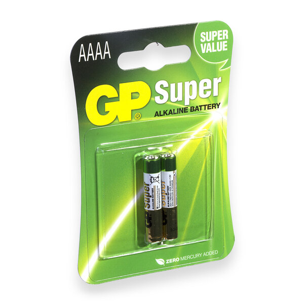 GP GPB1020 Batterij Super Alkaline AAAA 2stuks