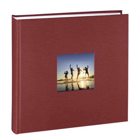 Hama Album XL Fine Art 30x30 Cm 100 Witte Pagina&#039;s Bordeaux