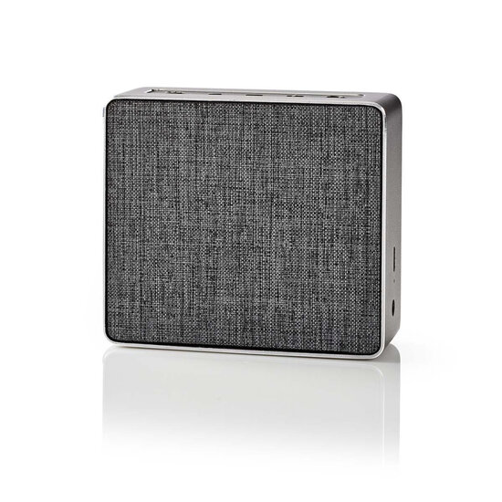 Nedis SPBT1002GY Luidspreker Met Bluetooth&reg; 15 W Metal Design Gunmetal