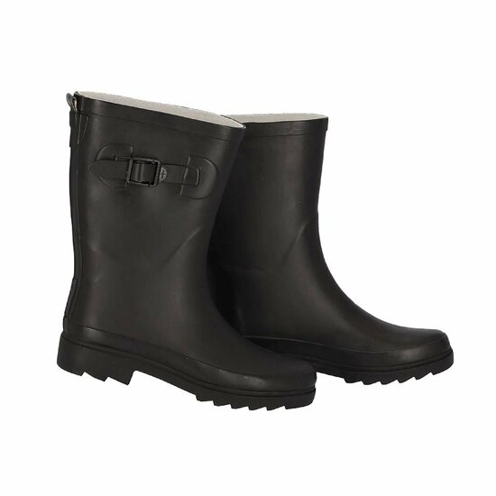 XQ Footwear Dames Regenlaarzen Maat 37 Zwart/Rubber