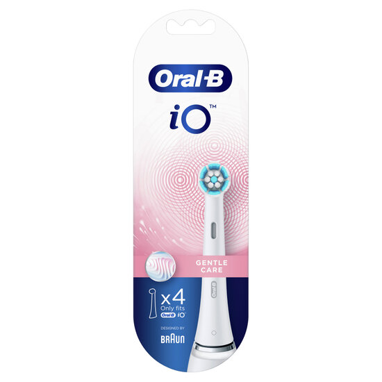 Oral-B IO Gentl-e Buis Care Opzetborstels Wit 4 Stuks