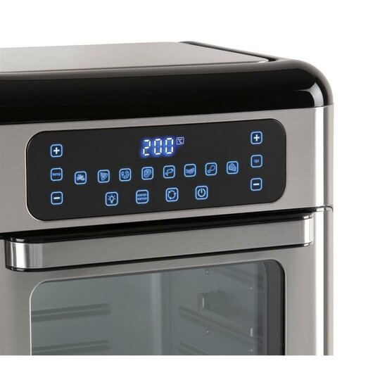 Inventum GF1200HLD Mini Oven 12L 1500W Zwart/RVS