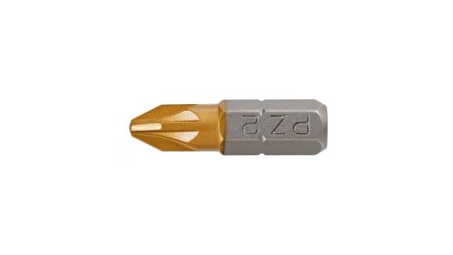 Graphite Bit Pz2 25mm S2 Tin 2 Op Een Blister