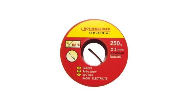 Rothenberger CMR045262E Radiosoldeer 2mm 183