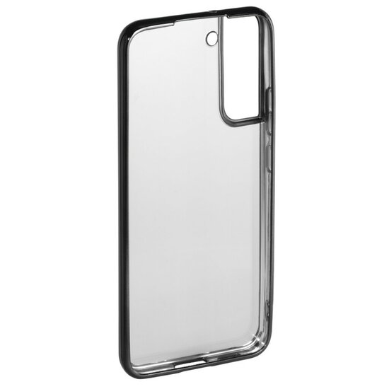 Hama Cover Clear&amp;Chrome Voor Samsung Galaxy S22 (5G) Zwart