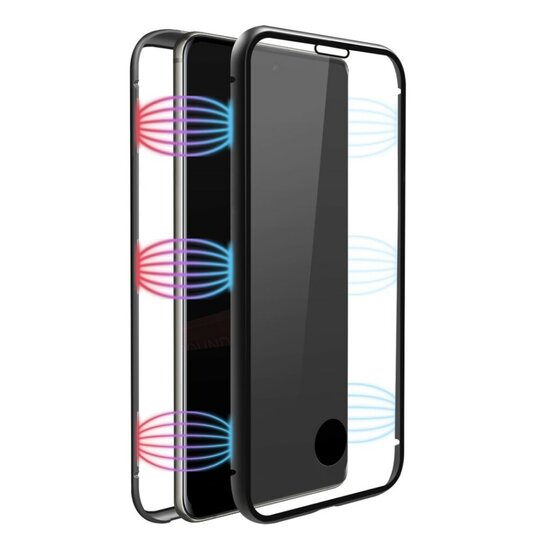 Black Rock Cover 360&deg; Glass Voor Samsung Galaxy A71 Zwart