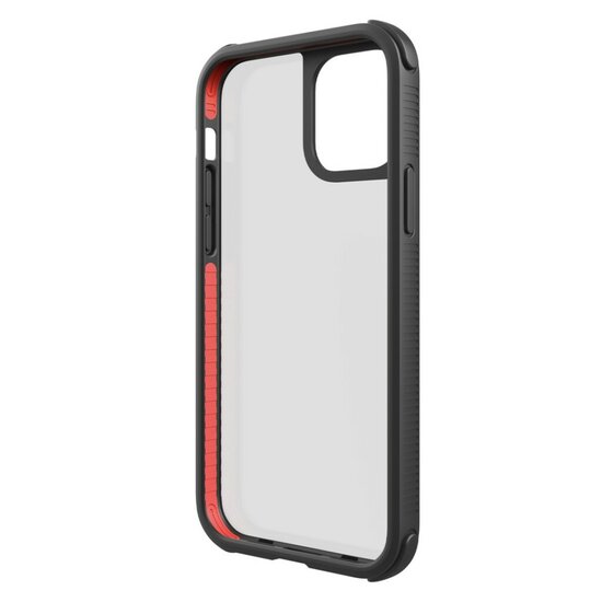 Black Rock Robust Transparent Cover for Apple iPhone 12/12 Pro Black