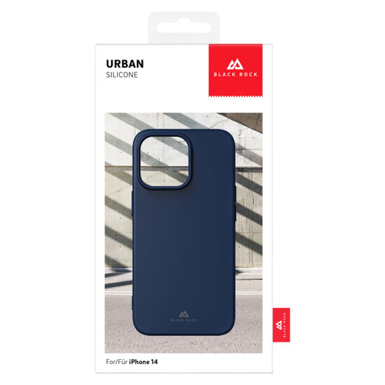 Black Rock Urban Case Cover Voor Apple IPhone 14 Donker Blauw