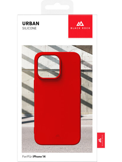 Black Rock Urban Case Cover Voor Apple IPhone 14 Rood