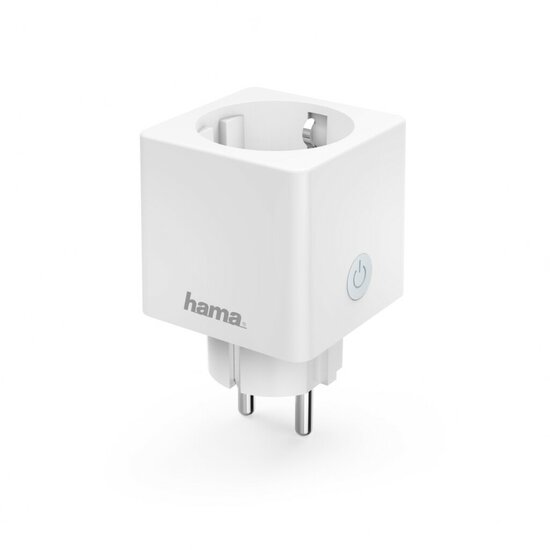 Hama Wifi-stopcontact Mini Zonder Hub V. Spraak- En App-best. 3.680W 16A