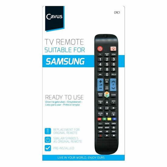 Cavus CRC1 Afstandsbediening voor Samsung TV