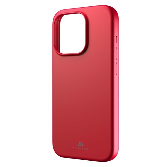 Black Rock Mag Urban Case Cover Voor Apple IPhone 15 Pro Rood