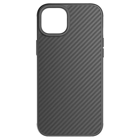 Black Rock Robust Carbon Cover Voor Apple IPhone 15 Plus Zwart