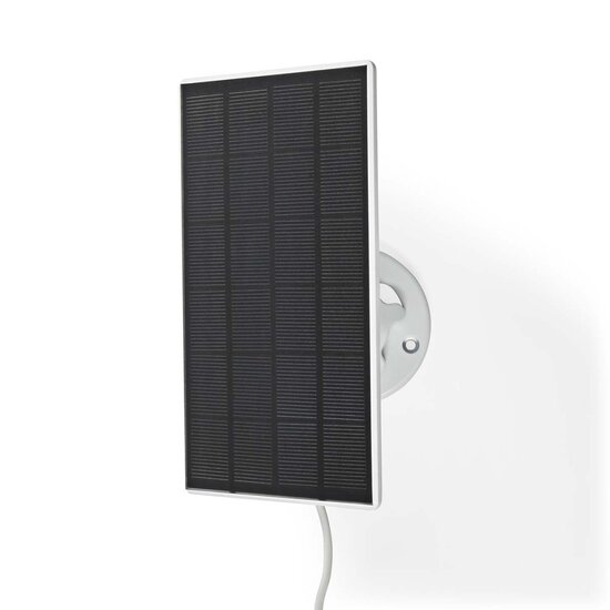 Nedis SOLCH10WT Zonnepaneel 4.5 V Dc 0.5 A Micro-usb Kabellengte: 3.00 M Accessoire Voor: Wificbo30wt