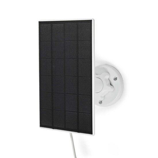 Nedis SOLCH10WT Zonnepaneel 4.5 V Dc 0.5 A Micro-usb Kabellengte: 3.00 M Accessoire Voor: Wificbo30wt