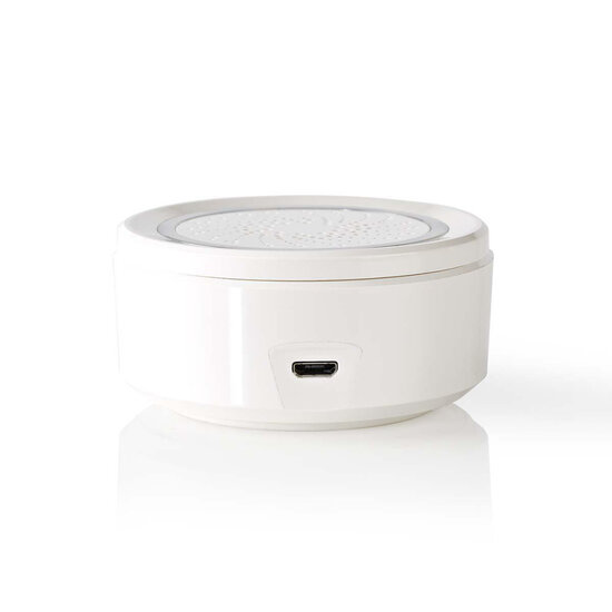 Nedis WIFISI10CWT Slimme Wi-fi-sirene Alarm Of Zoemer 85 Db