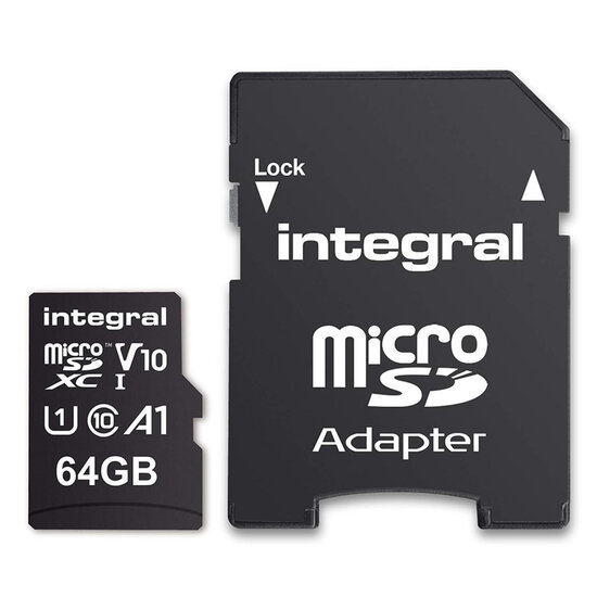 Integral Micro-sdxc V10 100mb/s 64gb