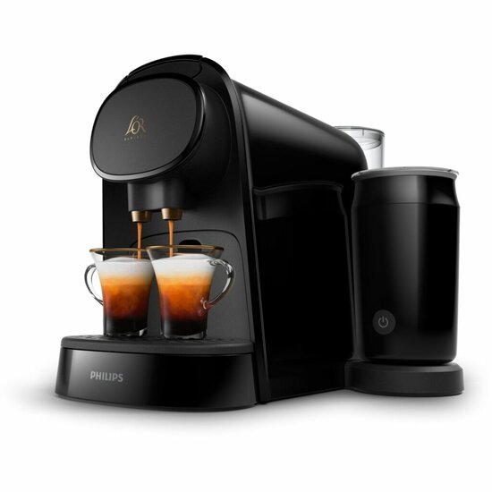 Philips L&#039;OR BARISTA LM8014/60 Koffiecupmachine met Melkopschuimer Zwart