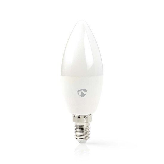 Nedis WIFILRW10E14 Smartlife Led Bulb Wi-fi E14 470 Lm 4.9 W Warm To Cool White Energieklasse: F Android&trade; / Ios Kaars