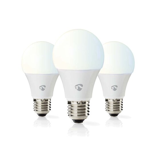 Nedis WIFILRW30E27 Smartlife Led Bulb Wi-fi E27 806 Lm 9 W Warm To Cool White Energieklasse: F Android&trade; / Ios Peer