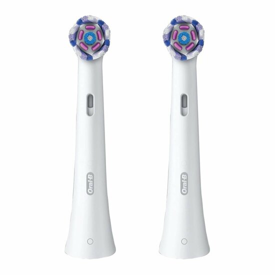 Oral-B IO Radiant White Opzetborstels 2 Stuks Wit