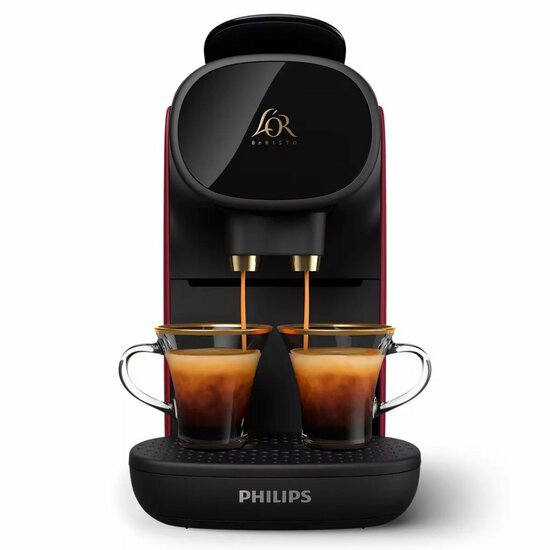 Philips LM9012/50 LOr Barista Sublime Capsule Koffiezetapparaat Rood/Zwart