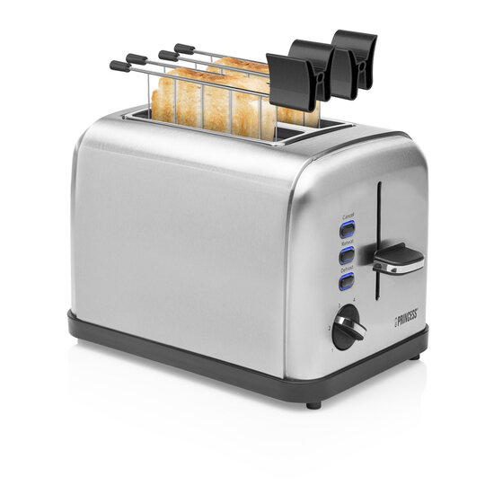 Princess 142354 Toaster Steel Style 2 Broodrooster 850W