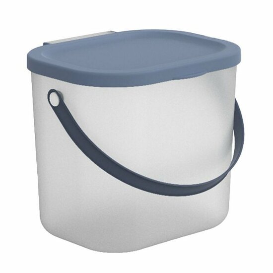 Rotho Albula Wasmiddelbox 6L Horizon Blauw/Transparant