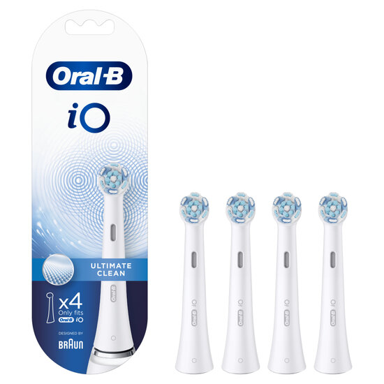 Oral-B iO Ultimate Clean Opzetborstels 4 Stuks