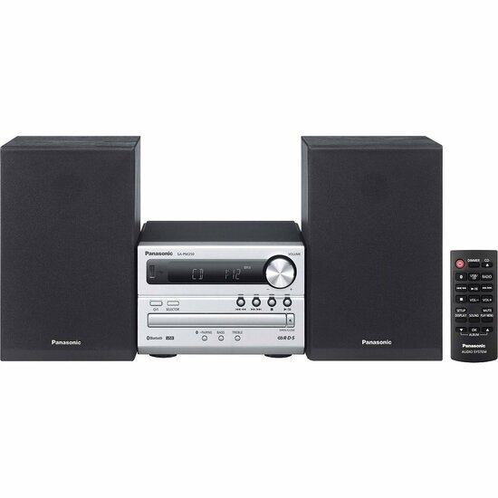 Panasonic SC-PM250EG-S Micro Stereosysteem Zilver/Zwart