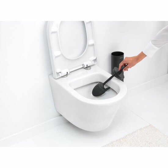 Brabantia MindSet Toiletborstel met Houder Antraciet