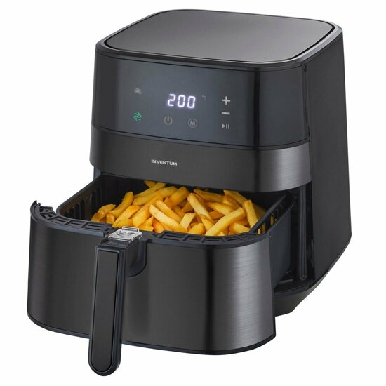 Inventum GF500HLDB Hetelucht Friteuse 5L 1700W Zwart